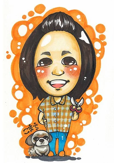 トリマー Sachi Ito のイラスト